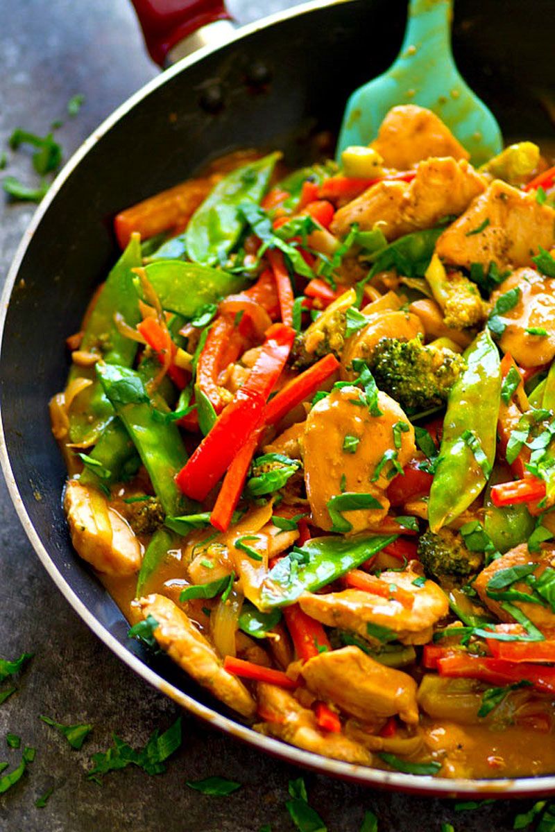 Chicken Stir Fry With Vegetables Recipe | Infoanthemz